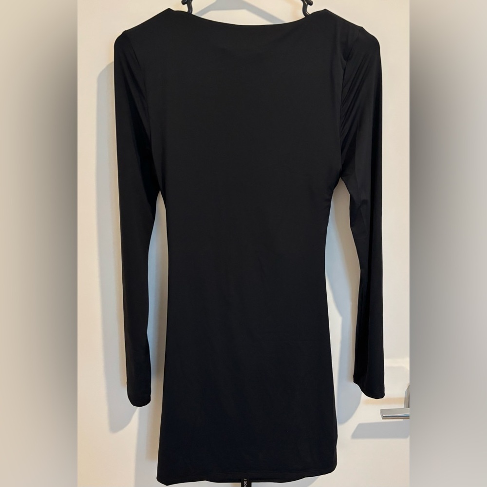 Dance Until Dawn Black Mini Dress - Picture 7 of 7